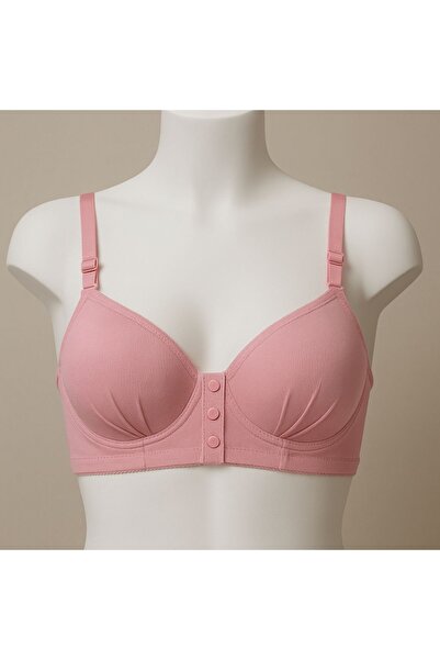 MODA حمالة صدر بزر أمامي (مع أزرار)