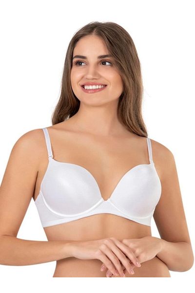 MİSS AYZA İÇTEN GELEN ŞIKLIK Missayza 7033 Micro Covered Magic 2 Size Enlarging Bra
