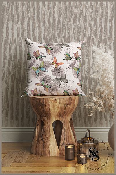 SasoHome Perna Decorativa Cadou Dance Of Butterflies - Fata de Perna