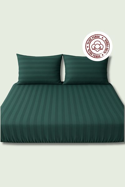 sutra Set de lenjerie de pat dublu din satin de bumbac 100% din seria Deluxe