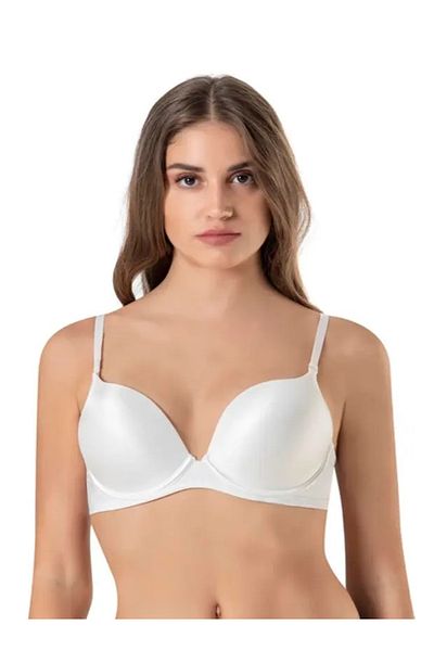 MİSS AYZA İÇTEN GELEN ŞIKLIK Missayza 7033 Micro Covered Magic 2 Size Enlarging Bra