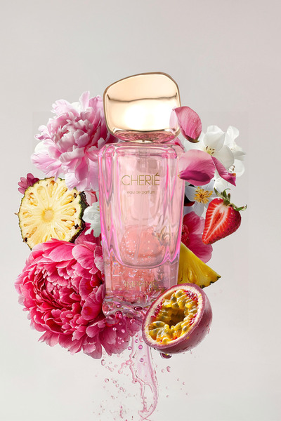 Imprime Cherié Edp 50 ml & Travel Size 15 ml Women's Perfume Set I Floral and Fresh I Strawberry, Pineapple, Peony