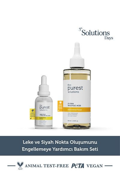The Purest Solutions Set de îngrijire pentru a ajuta la prevenirea formării petelor și a punctelor negre