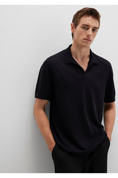 Mavi Black Knitwear Polo 0710327-900