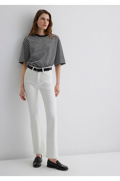 Mavi Pantaloni de jeans albi Bliss Premium 101437-89192