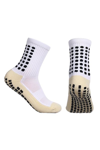 Generic 6 Pair Men's Anti Slip Football Socks