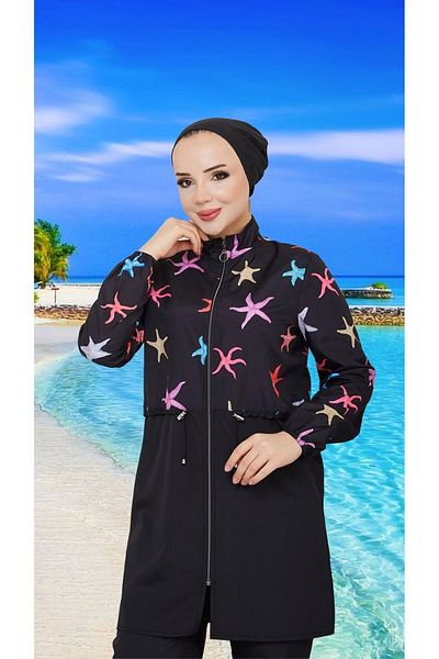 DLC Tekstil Swimsuit-Hachema with Adjustable Elastic on the Waist (Bone with Gift)