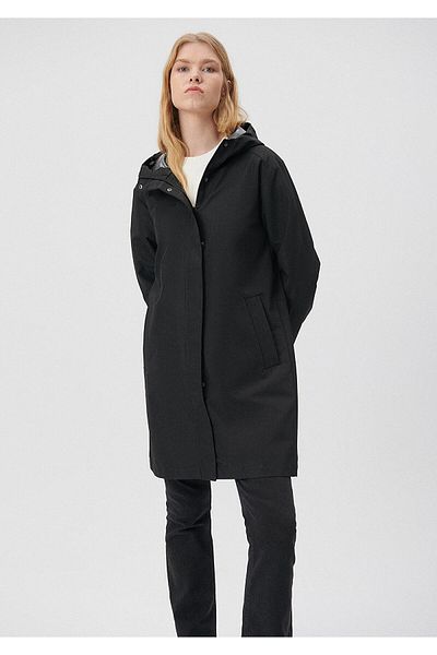 Mavi Hooded Black Windbreaker Regular Fit / Normal Cut 1110136-900