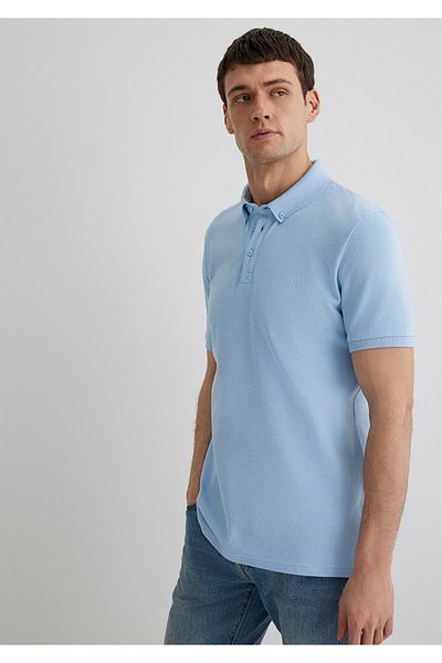 Mavi Leichtes Polo-T-Shirt Taillierter/enganliegender Schnitt 063247-33949