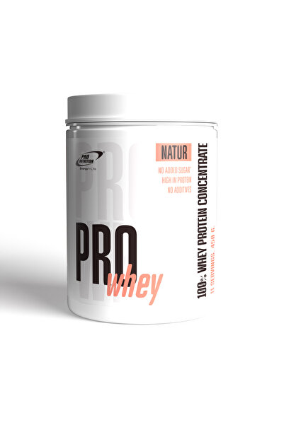Pro Nutrition Protein Concentrate, Pro Whey, Unflavored, 450g