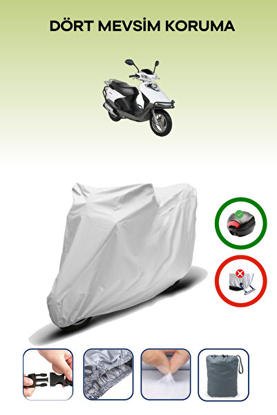 Breen حقيبة خلفية متوافقة مع القماش المشمع للدراجات النارية لـ Kuba VN50 Pro،...