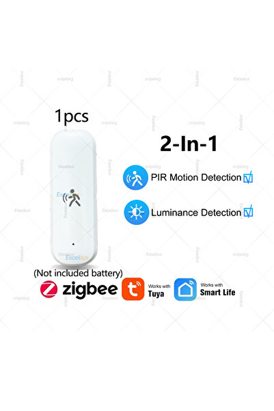 Choice 2 في 1 مستشعر حركة الإنسان Zigbee 3.0 Tuya Smart Life Mmwave Radar مست...