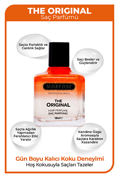 Morfose Milk Therapy Saç Parfümü 100 ml + Original Saç Parfümü 100 ml