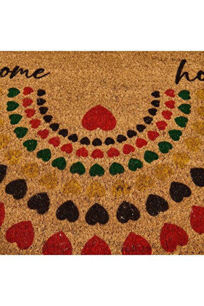 Chilai Home Sollen Koko Kapı Paspası - Renkli - 45x75 cm