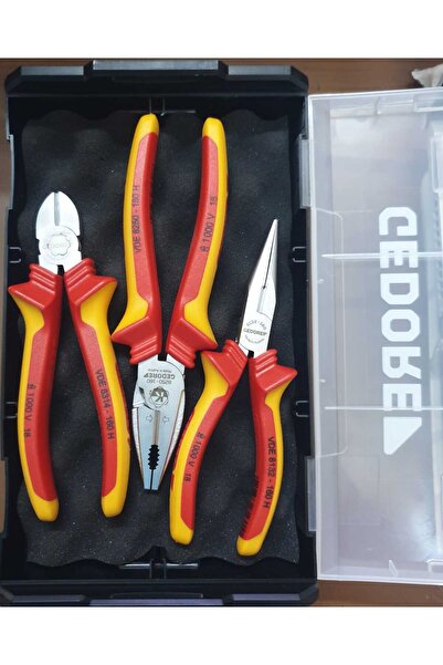 Gedore VDE Pense Seti 1000V