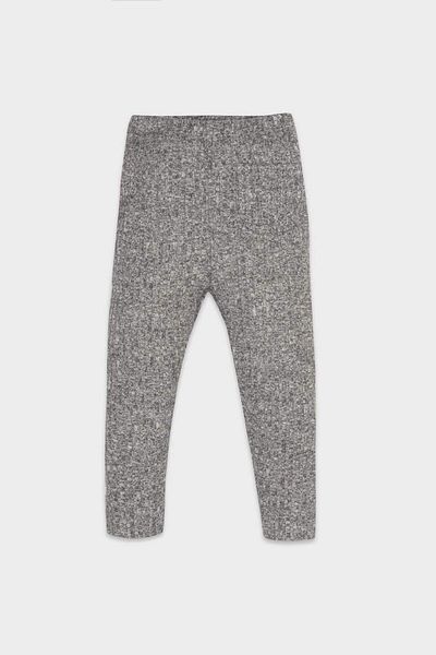 DeFacto Leggings antracit pentru fetiță, cu buzunare, cu talie elastică, D3804A524AU