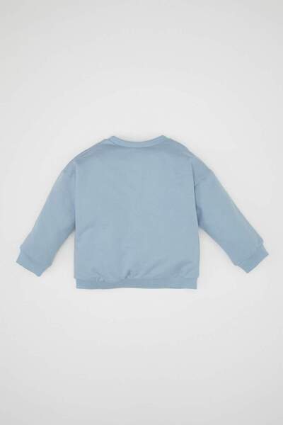 DeFacto Chlapeček 100% bavlna Kolo Krk Základní Hladká Mikina A7343A524AU