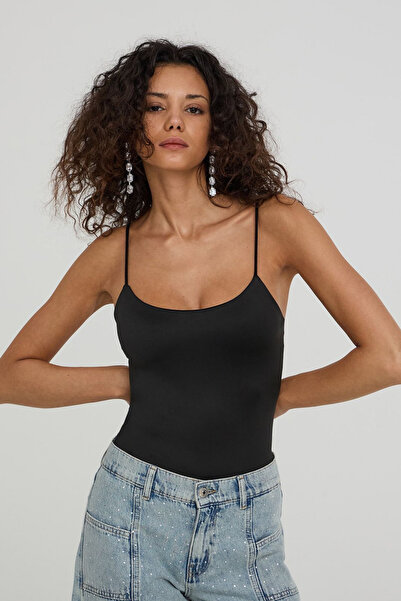 thesunfyre ΓΥΝΑΙΚΕΙΟ Φορμάκι από ύφασμα πολυαμιδίου με τετράγωνο γιακά, λεπτό...