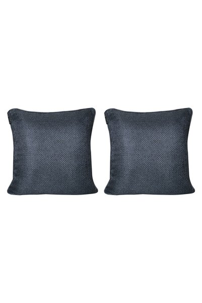 GOCCIA HOME Set de 2 huse de pernă cu nervuri texturate din răchită, cu două ...