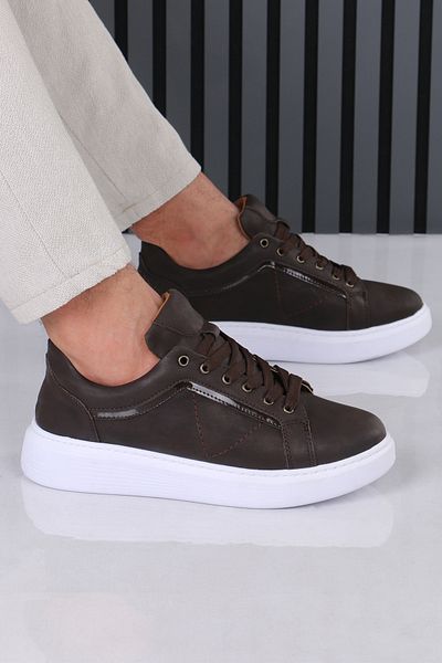sauron Men's Sports Shoes Casual Sneaker Brown Color Orthopedic Sole M801