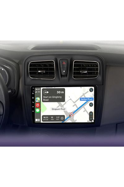 Azertaş oto aksesuar Renault Symbol 2 Compatible Ram 32 Memory Android Multimedia Tape Recorder Touch Screen Camera Car Frame