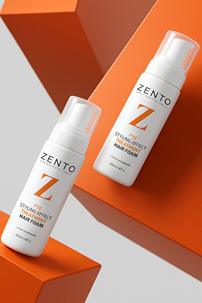 ZENTO Stylıng Effect Treatment Haır Foam P10 Köpük 200 ml