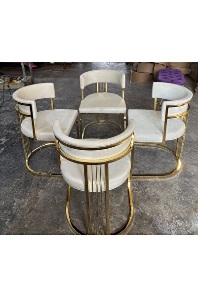 numan metal 4 Lü Alyans Sandalye Mutfak Sandalyesi Otel Sandalyesi