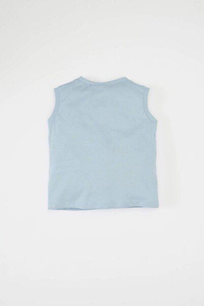 DeFacto Tricou cu imprimeu pentru bebelusi cu decolteu C3975A524HS