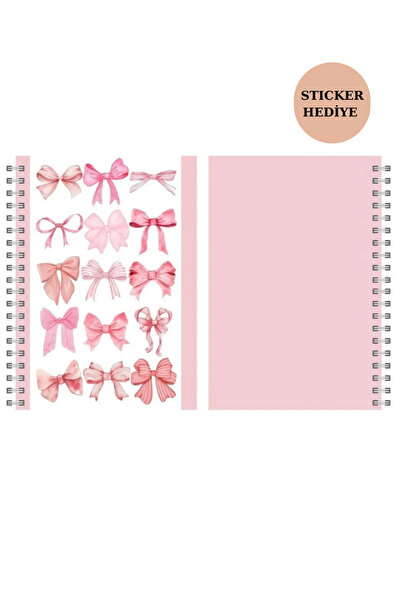 Panda Notebook - 160 Sheets Lined School Notebook with Spiral