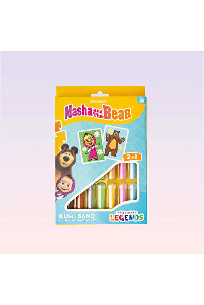 The Land Of Legends Maşa ile Koca Ayı Kum Boyama Seti