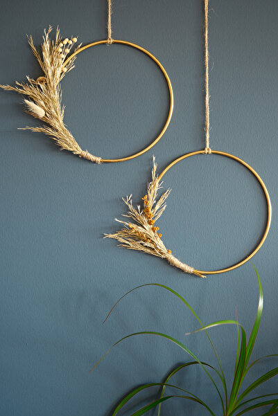 od orient design Dekoratif Halka Kapı ve Duvar Süsü 2'li