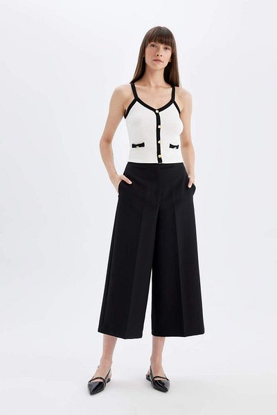 DeFacto Camisole-Unterhemd mit V-Ausschnitt und schmaler Passform – Riemen D5404ax24sm