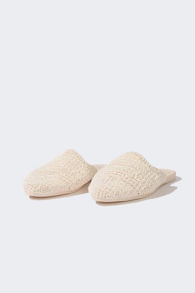 DeFacto Women's Flat Sole Straw Look Slippers D5689Ax24Sm