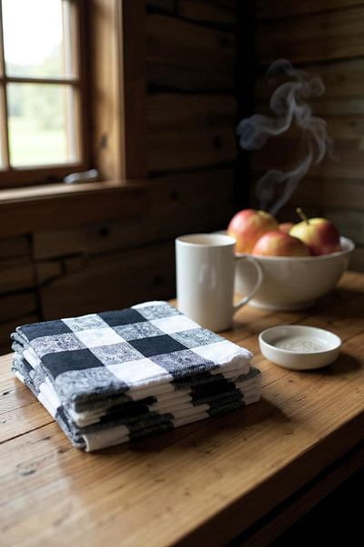 Tex Republic (3 Set) 3-Piece 40X65Cm Kitchen Drying Cloth High Absorbent Multi-Purpose