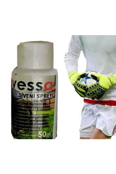 AVESSA Kaleci Eldiveni Tutucu Sprey - Üstün Tutuş Gücü - Hızlı Etki - Kuru ve...
