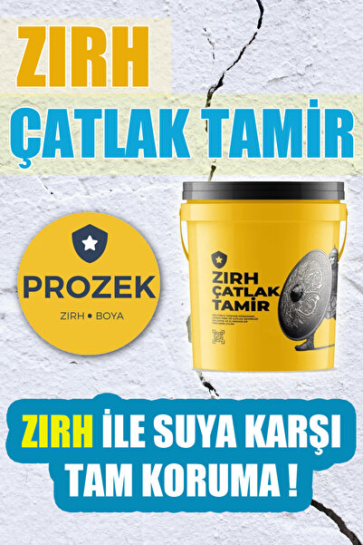 PROZEK ZIRH ZIRH İç ve Dış Cephe Çatlak Tamir Malzemesi 3 KG