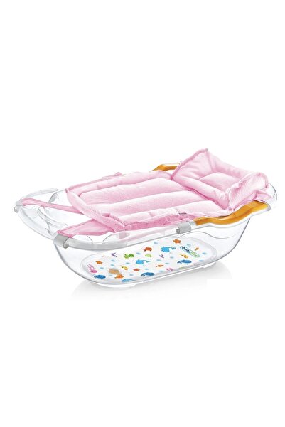 Babyjem Köpüklü Bebek Banyo Küvet Filesi 164 Pembe