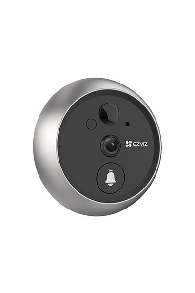 EZVIZ Vizor electronic 2K, IR 5m, ecran tactil de 4,3'', audio bidirecțional, Wi-Fi - CS-DP2-2K