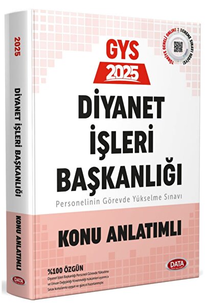Data Yayınları Diyanet İşleri Başkanlığı Personelin Görevde Yükselme Sınavı K...
