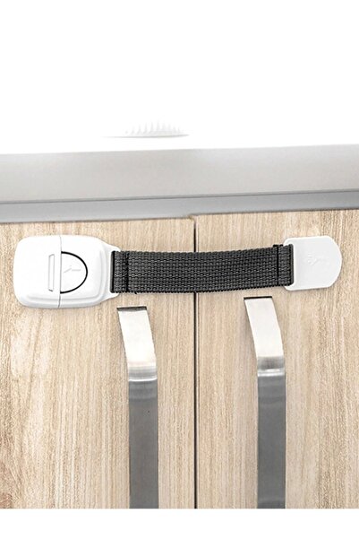 Babyjem Corded Multi-Purpose Lock 4 Pieces Gray