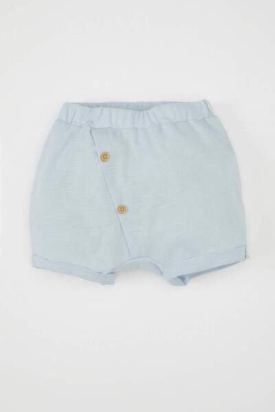 DeFacto Erkek Bebek 2'li Takım Pamuk Kısa Kollu Tişört Şort D0773A524HS