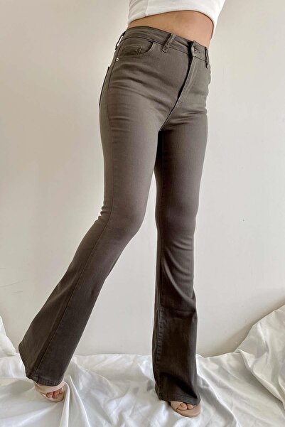 İstangül Butik Full Lycra Spanish Leg Jeans