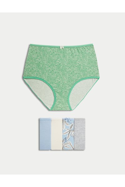 Marks & Spencer 5'li Cotton Lycra® Full Brief Külot Seti
