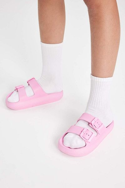 DeFacto Κοριτσίστικη οδοντωτή σόλα Eva Slippers C2788a824sm