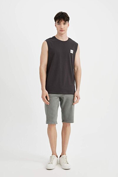 DeFacto Crew Neck Printed Athlete - Regular Fit C5044AX24HS