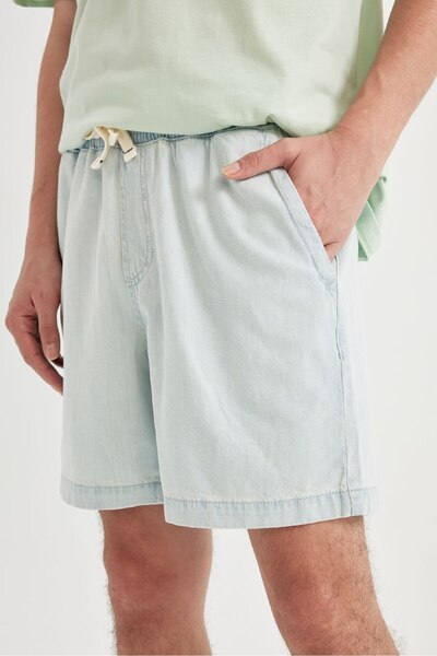 DeFacto Relax Fit Jean Bermuda Şort Z4459AZ24SM