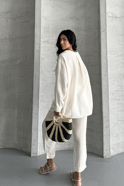 İstangül Butik Комплект от две части Coastal Muse Muse, голям размер