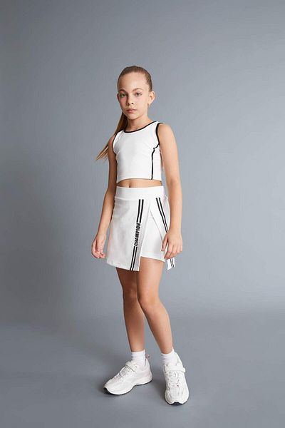 DeFacto Girl's Printed Shorts Skirt D2344A824Sm