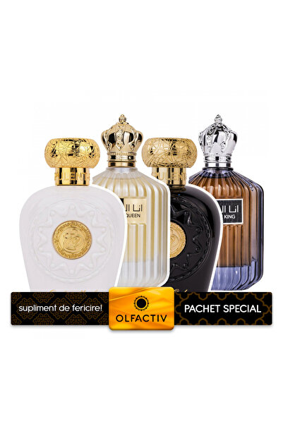 ARD AL ZAAFARAN Pachet 4 parfumuri, Opulent Musk 100 ml, Opulent Oud 100 ml, ...