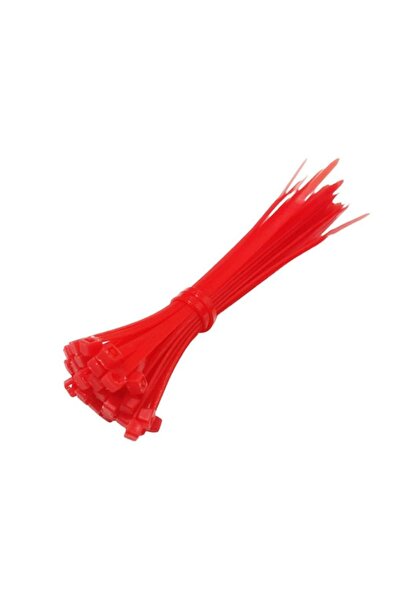 Gwest Kablo Bağı 3,6x250mm 100lü Paket Kırmızı